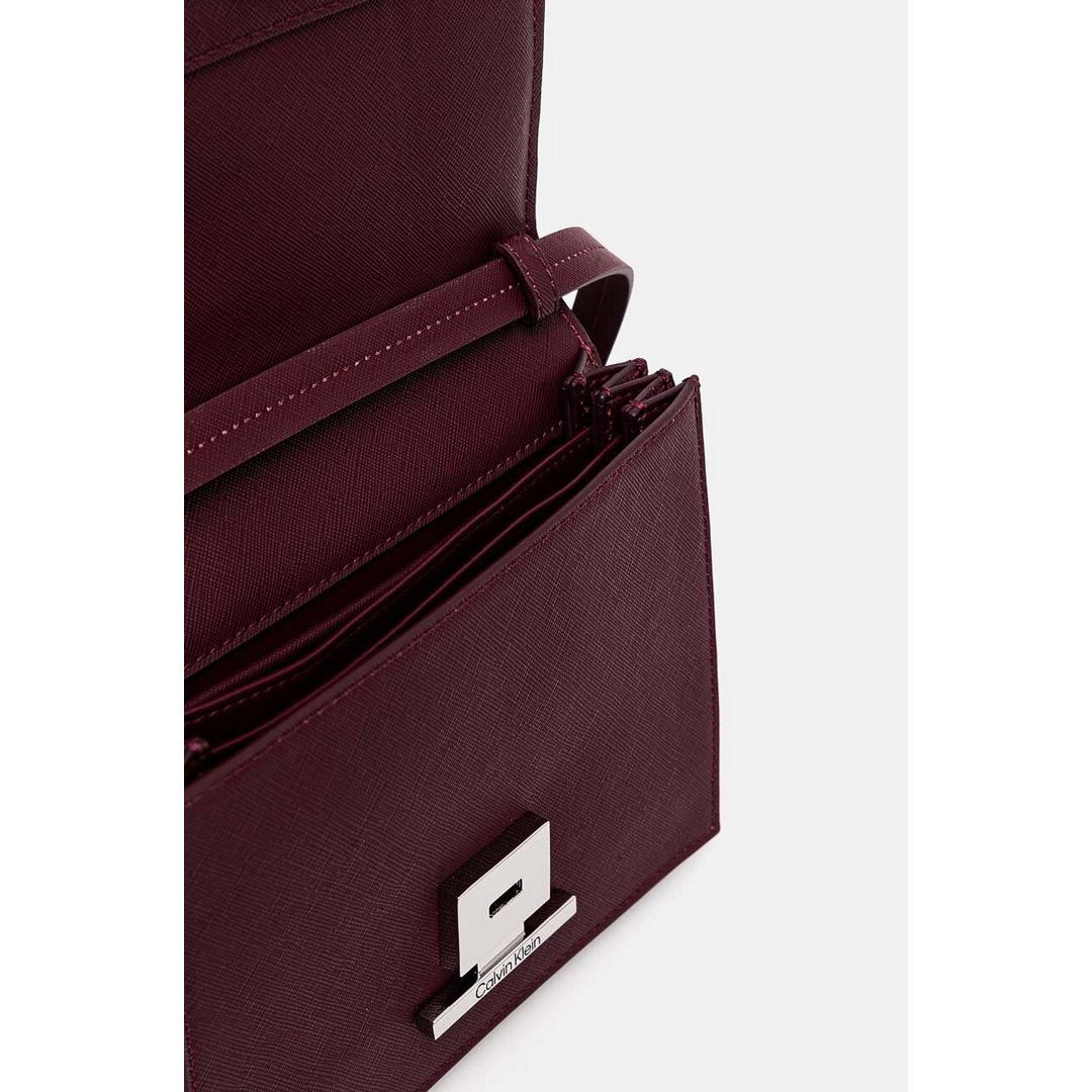 Ck Linear Crossbody_ Oxblood / OS