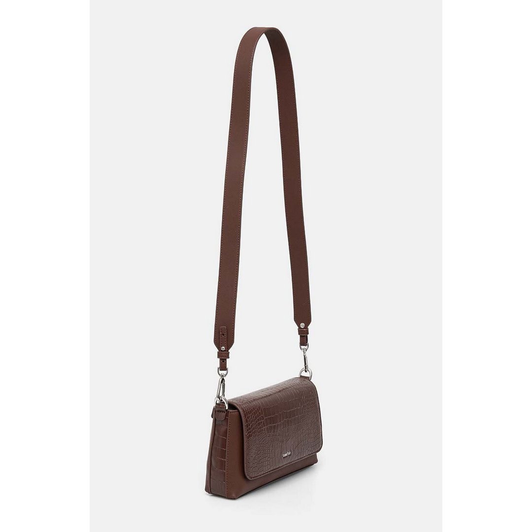 Ck Must Shoulder Bag Cioccolate Lab Croco / OS