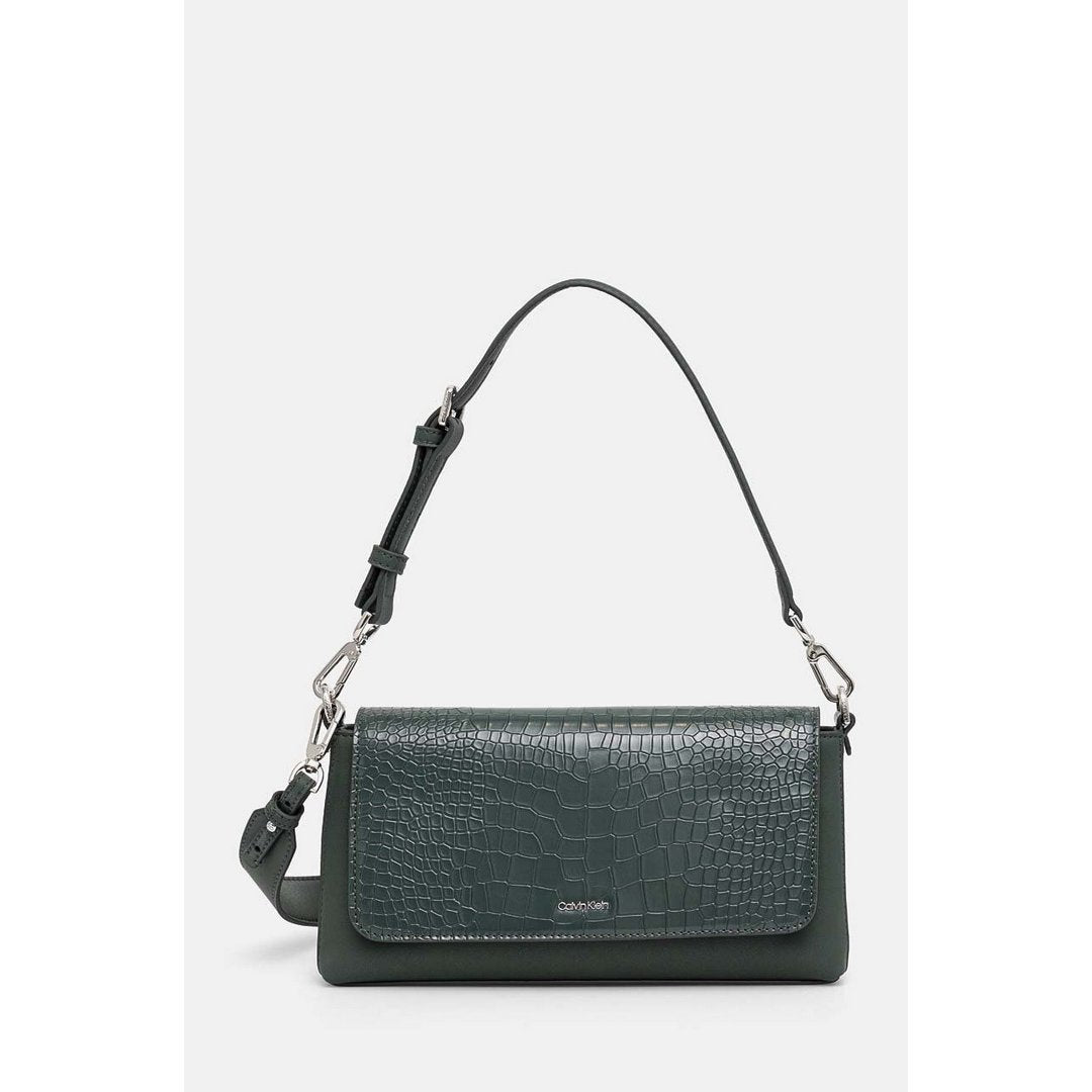 Ck Must Shoulder Bag Palm Green Croco / OS