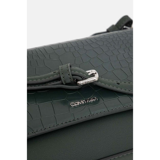 Ck Must Shoulder Bag Palm Green Croco / OS