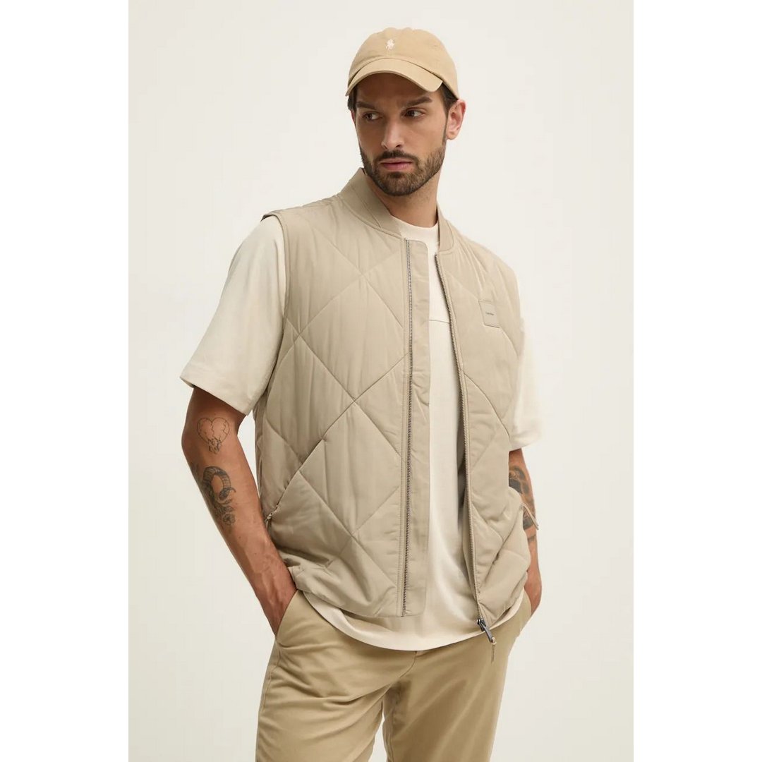 Diamond Quilt Vest Fresh Clay / L