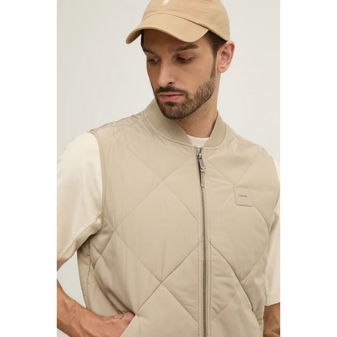 Diamond Quilt Vest Fresh Clay / L