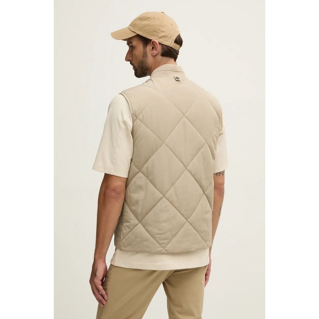 Diamond Quilt Vest Fresh Clay / L