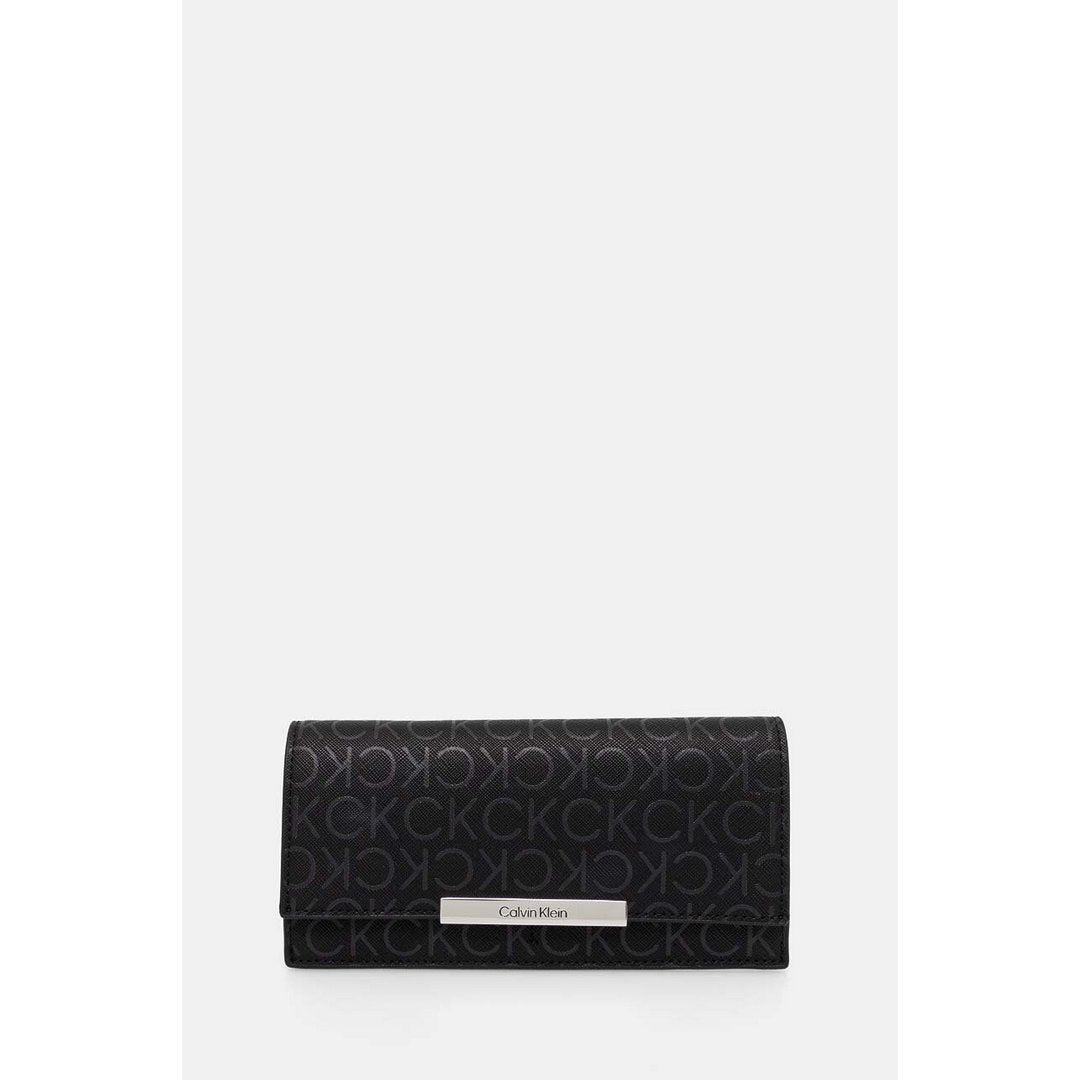 Ck Linear Large Wall Black Monogram Pu / OS