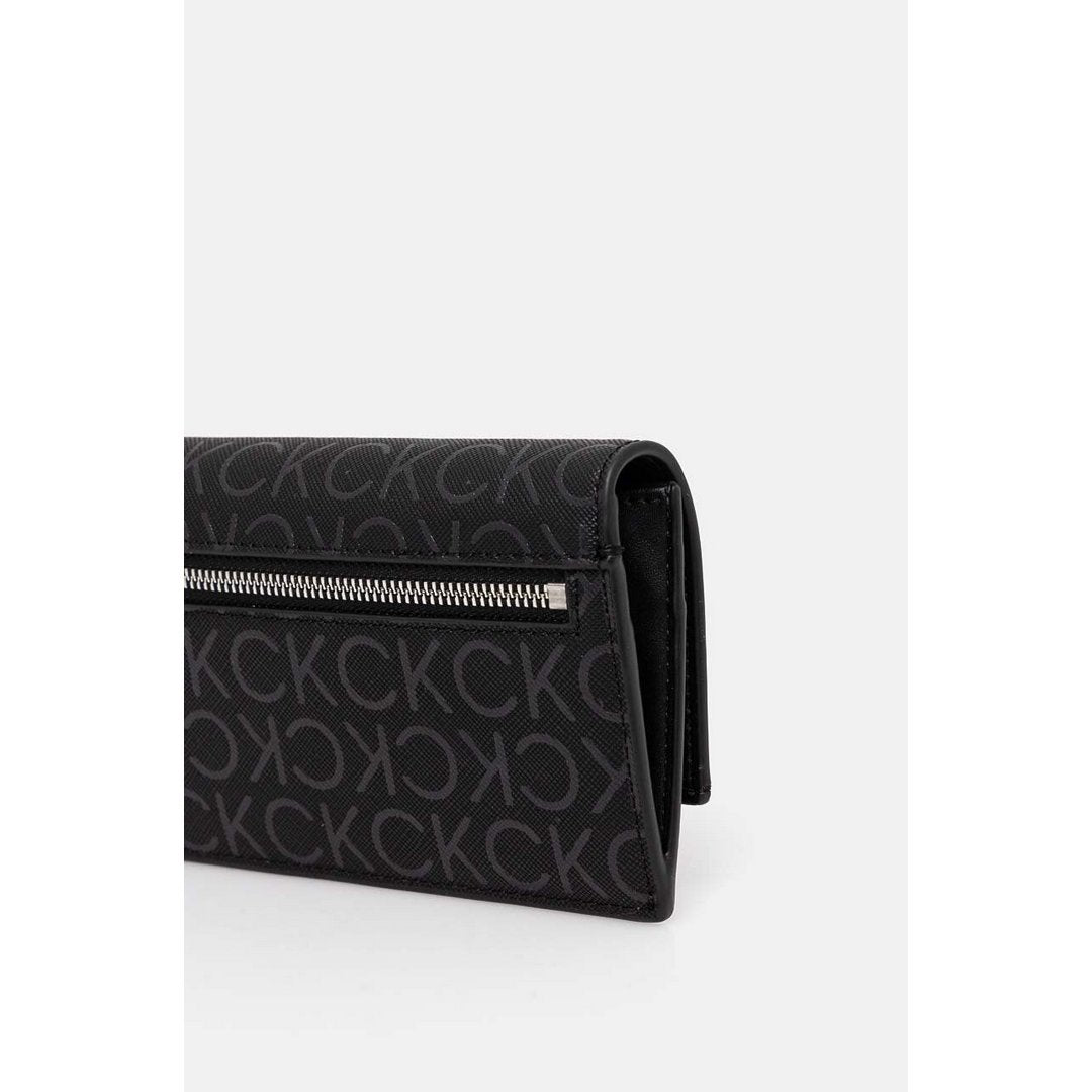 Ck Linear Large Wall Black Monogram Pu / OS