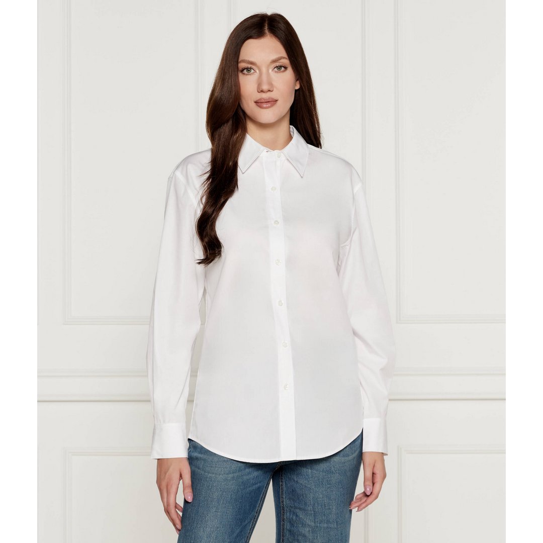 Cotton Shirt Regular Bright White / 42