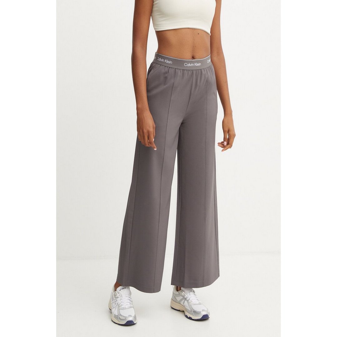 Wo - Wide Leg Pant BOULEVARD GRAY / L