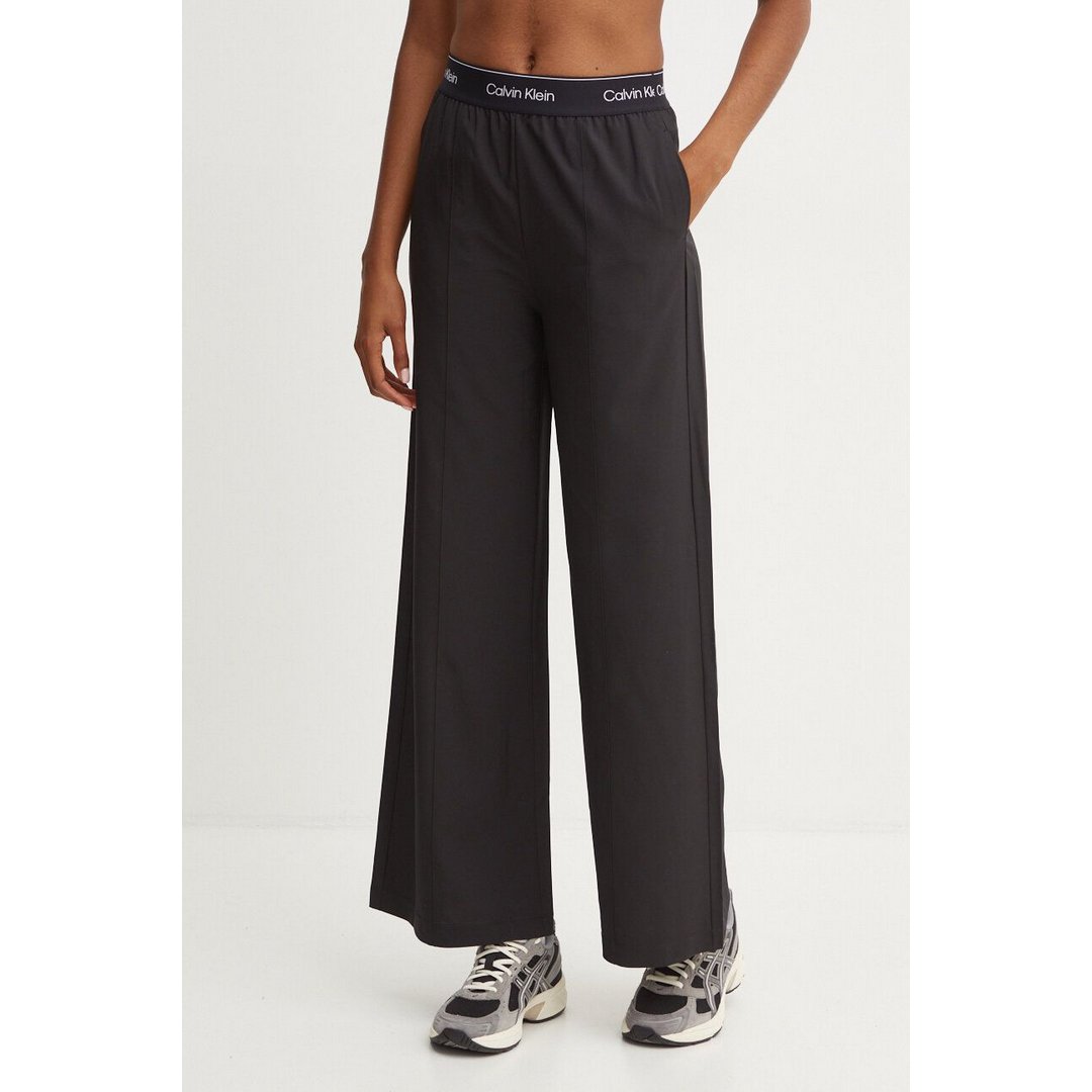 Wo - Wide Leg Pant BLACK BEAUTY / L