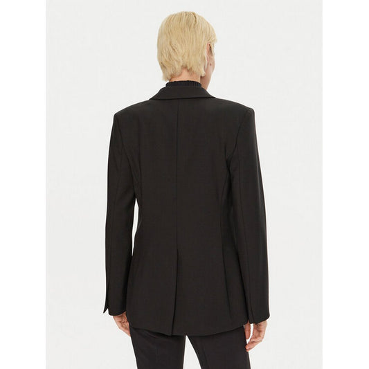 Stretch Wool Blazer Ck Black / 42