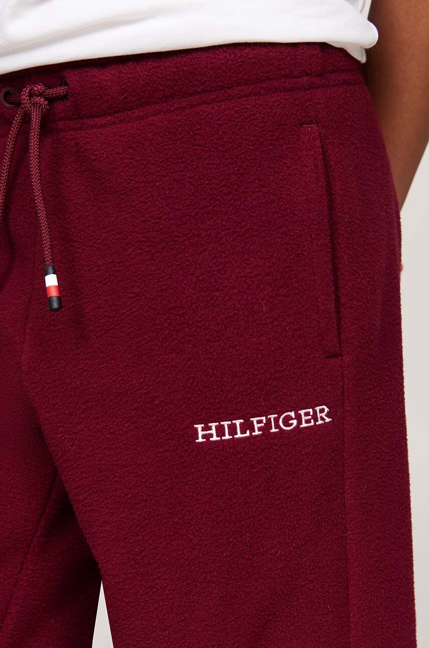 U Polar Fleece Sweatpants Deep Rouge / 10