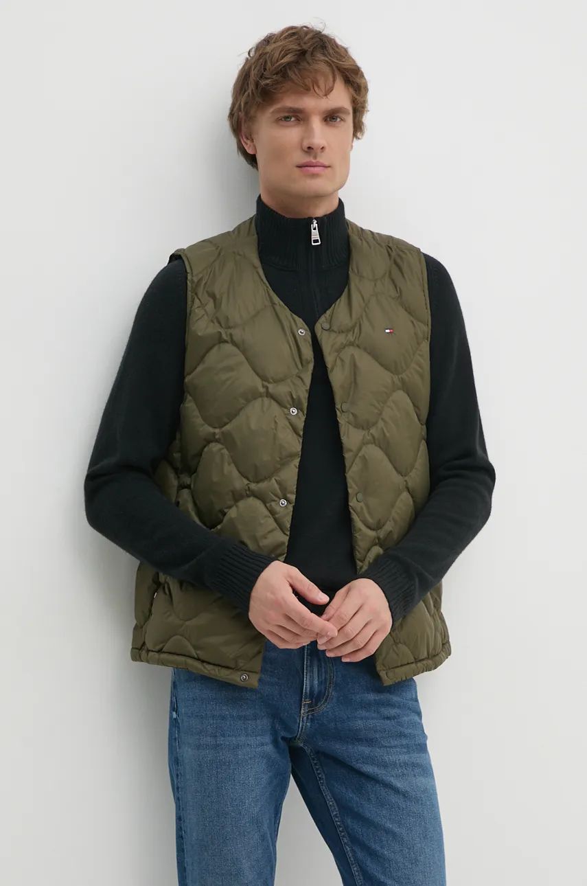 Onion Quilted Down Liner Vest Army Green / L