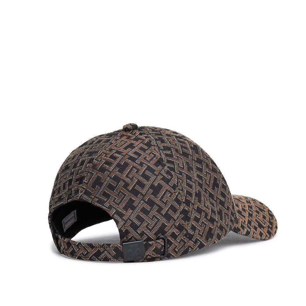 Th Monogram Jacquard Cap Black / OS