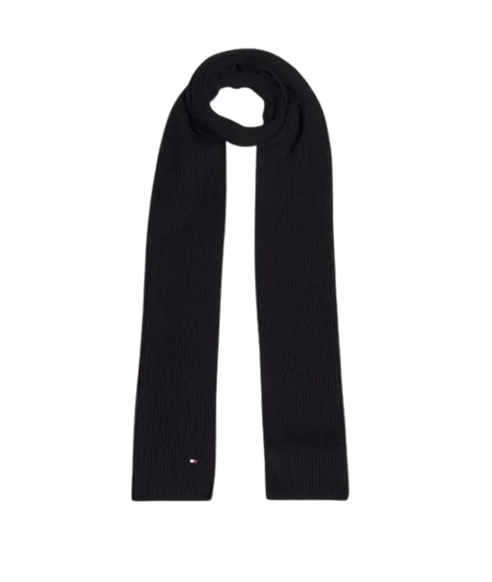 Th Flag Pima Cotton Cash Scarf Black / OS