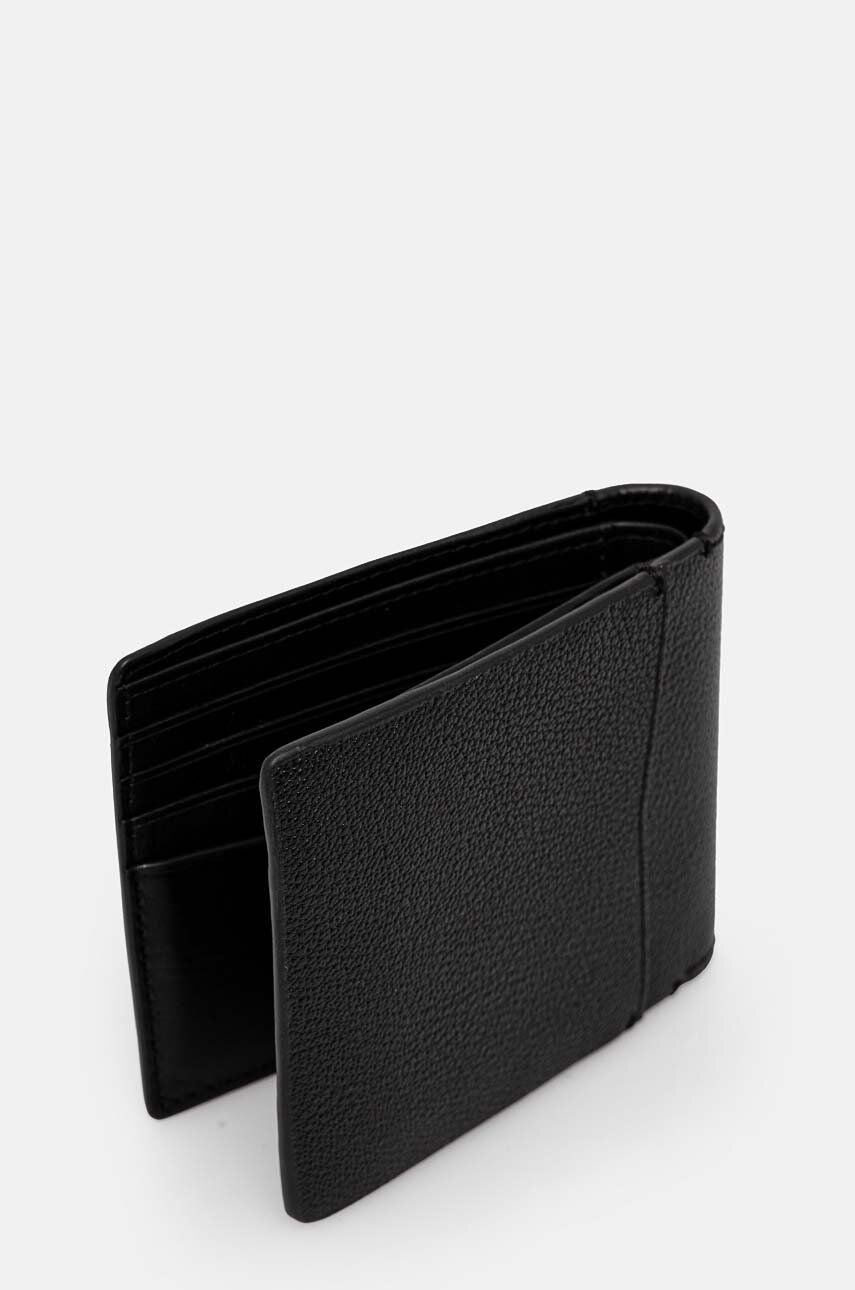 Logo Emboss Bifold W/Coin Black / OS