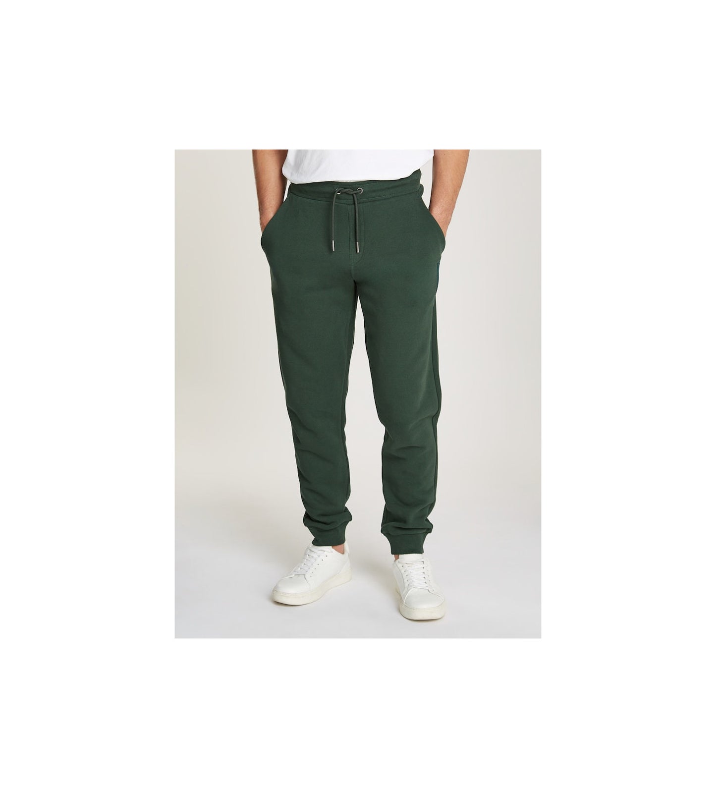 Embroidered Logo Peached Jogger Midnight Forest / L