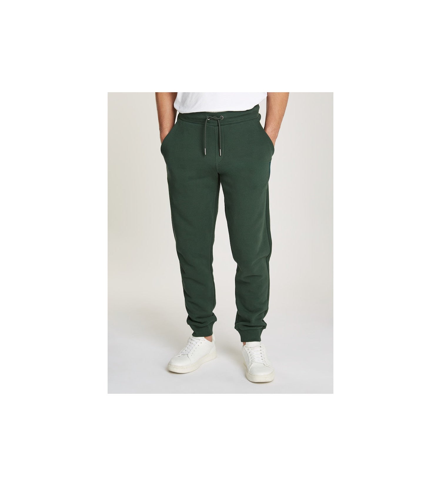 Embroidered Logo Peached Jogger Midnight Forest / L