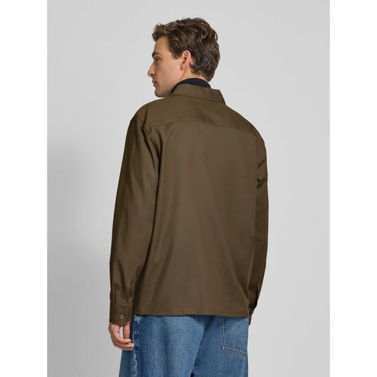 Cotton Viscose Tailoring Shirt Tarmac / L