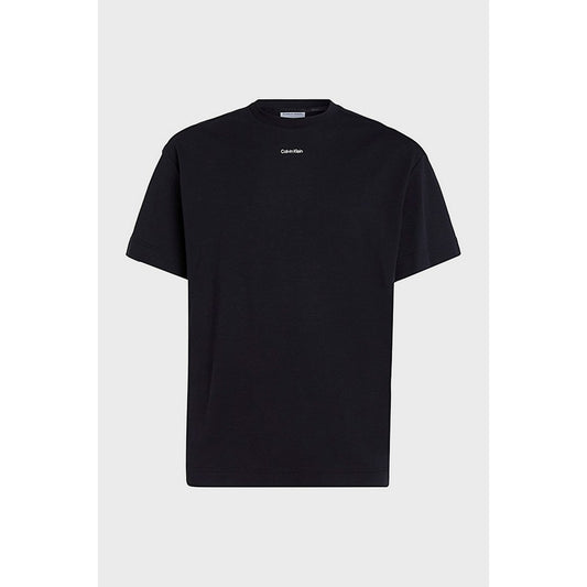 Nano Logo Interlock T-Shirt Ck Black / XS