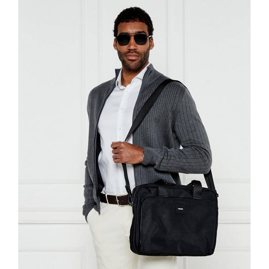 Ck Essential Laptop Bag Black Nylon / OS