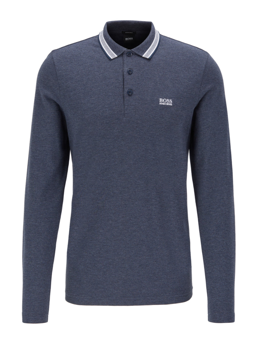 Boss Polo Long Sleeves - Plissy