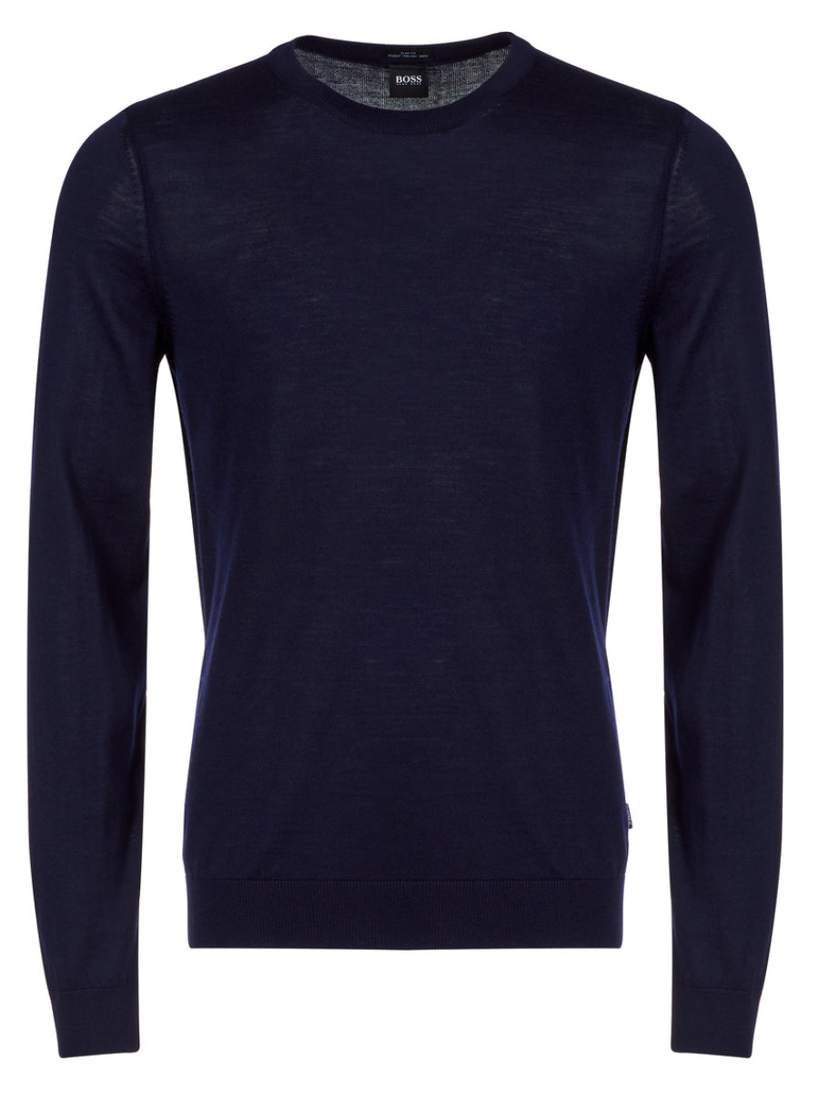 Boss Crew Neck Knitwear - Leno-P