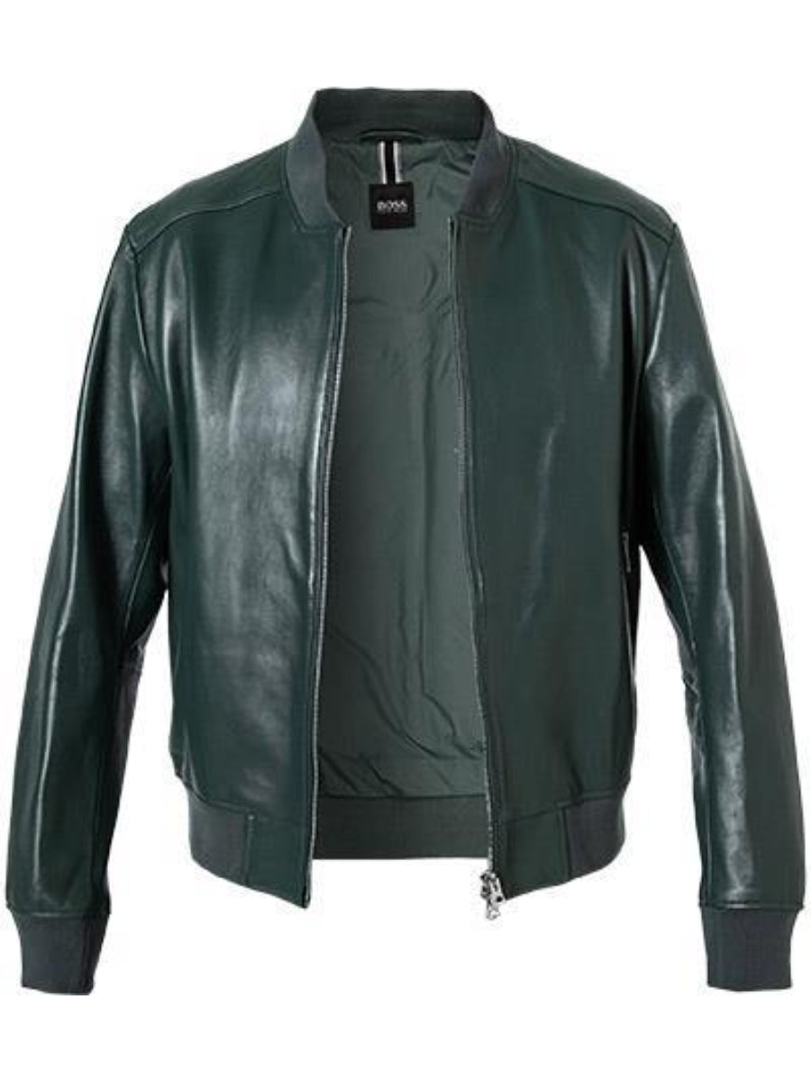 Boss Leather Jacket  - Nalban