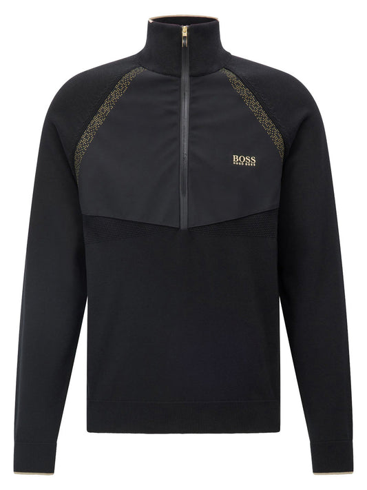 Boss Half Zip Sweater - Zaxel