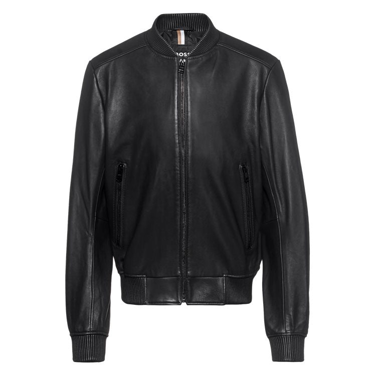 Boss Leather Jacket -Malban1 6