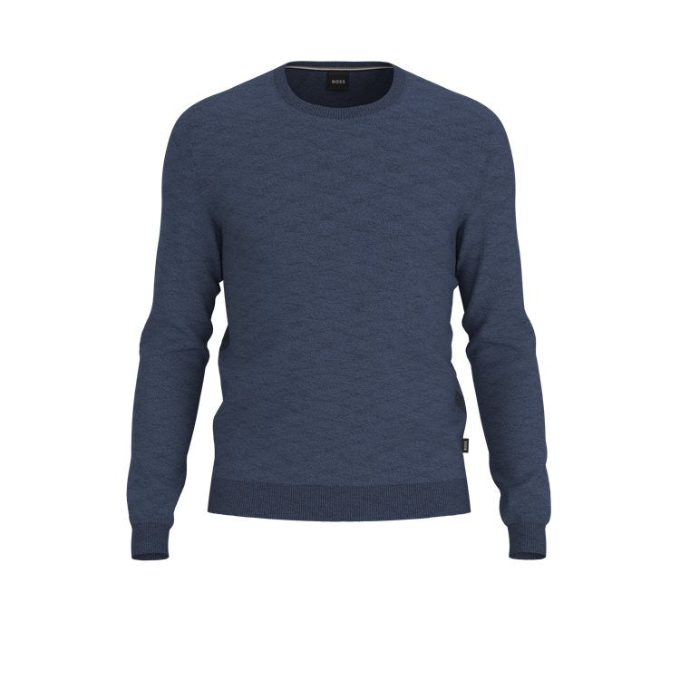 Boss Crew Neck Knitwear - Leno-P 50