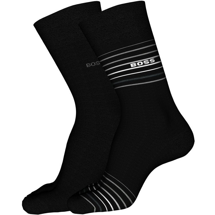 Boss Regular Socks - 2P RS Stripe