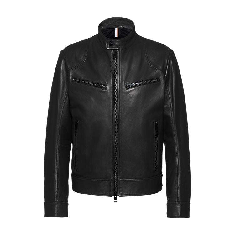 Boss Leather Jacket -Malton1 9