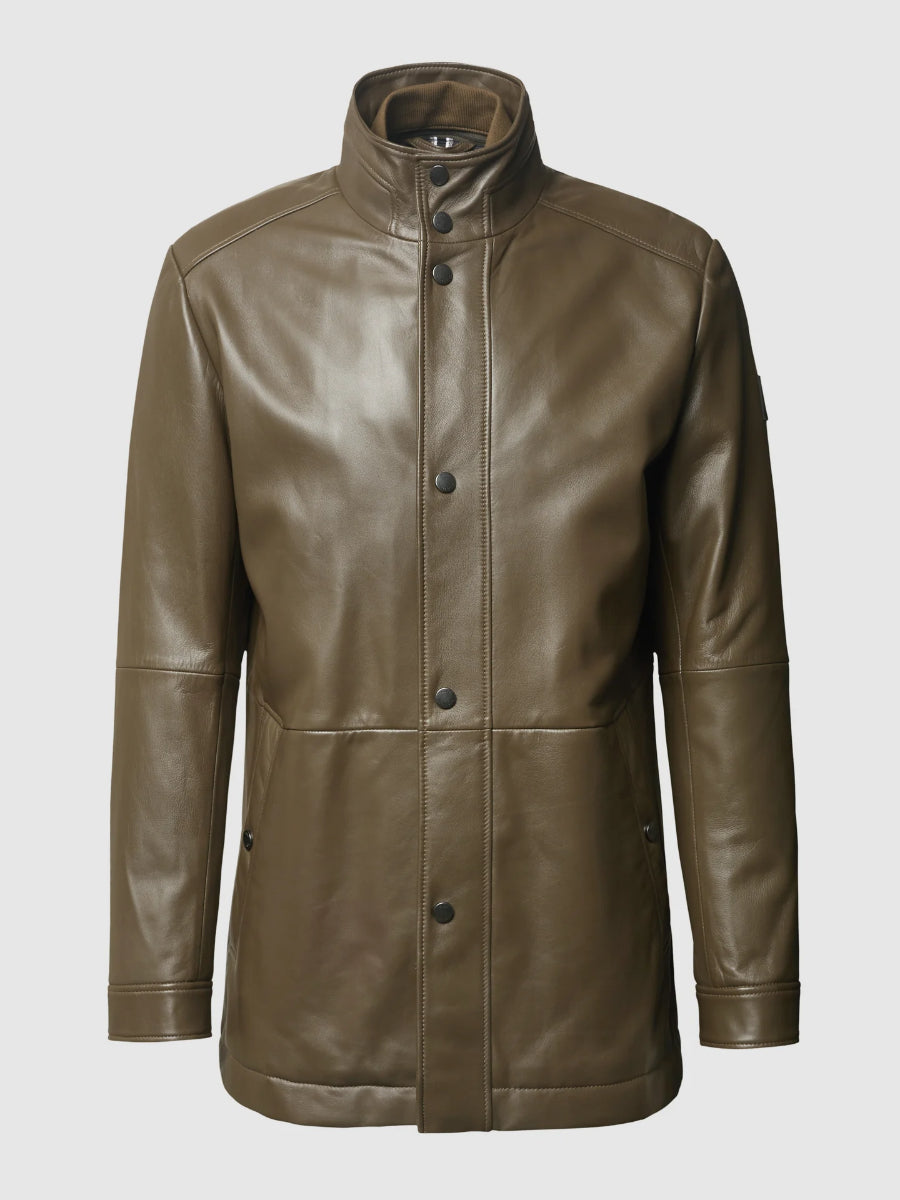 Boss Overcoat Leathert  - Apelo