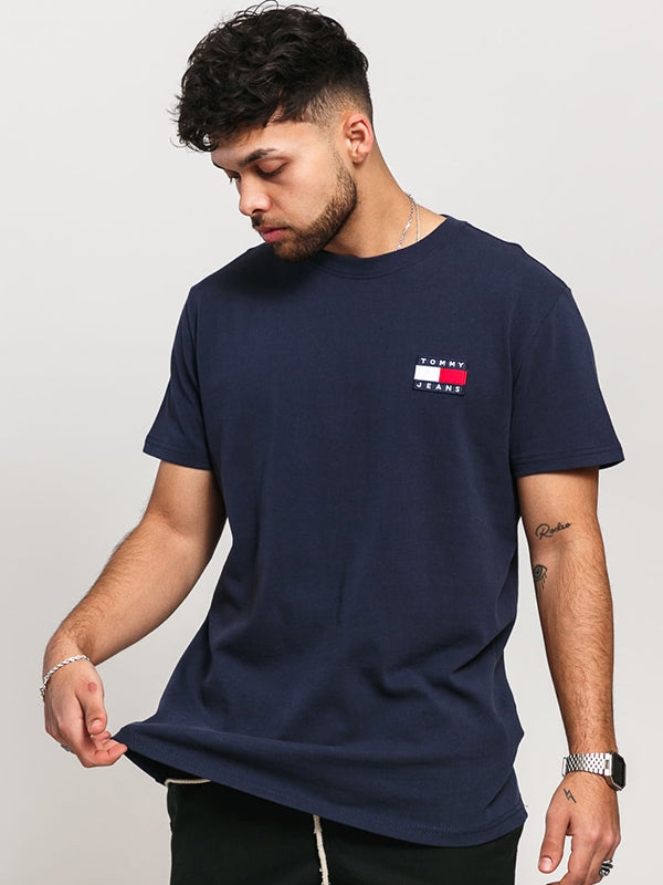 Tjm Tommy Badge Tee Twilight Navy / L