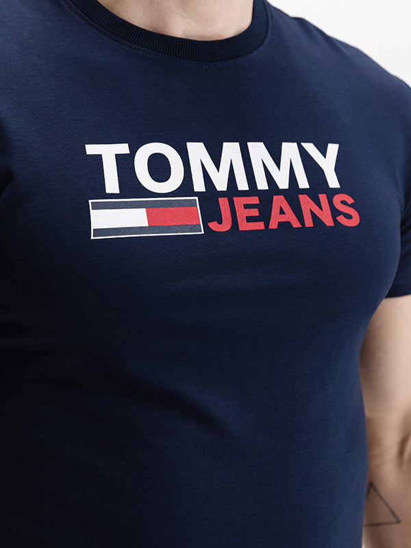 Tjm Skinny Corp Tee Twilight Navy / L