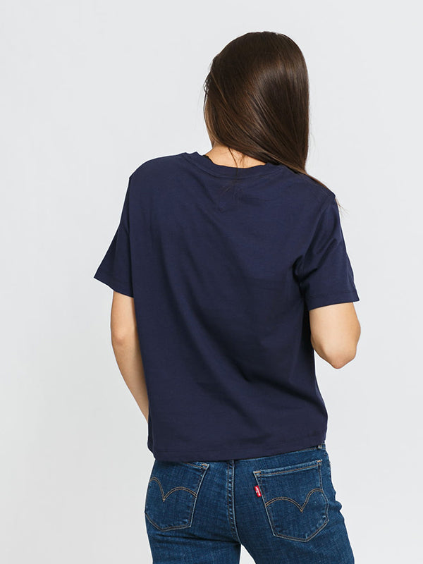 Tjw Linear Logo Tee Twilight Navy / L