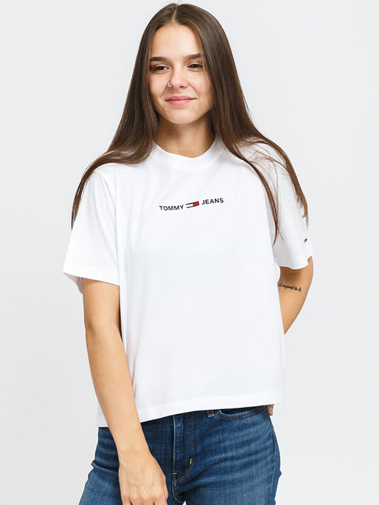 Tjw Linear Logo Tee White / L