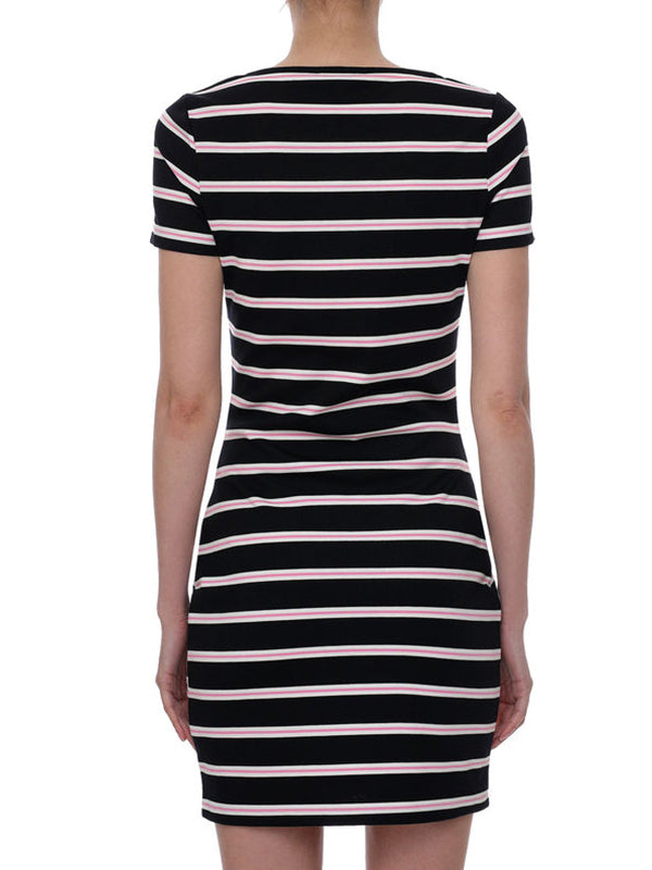 Tjw Striped Bodycon Black / Multi / L