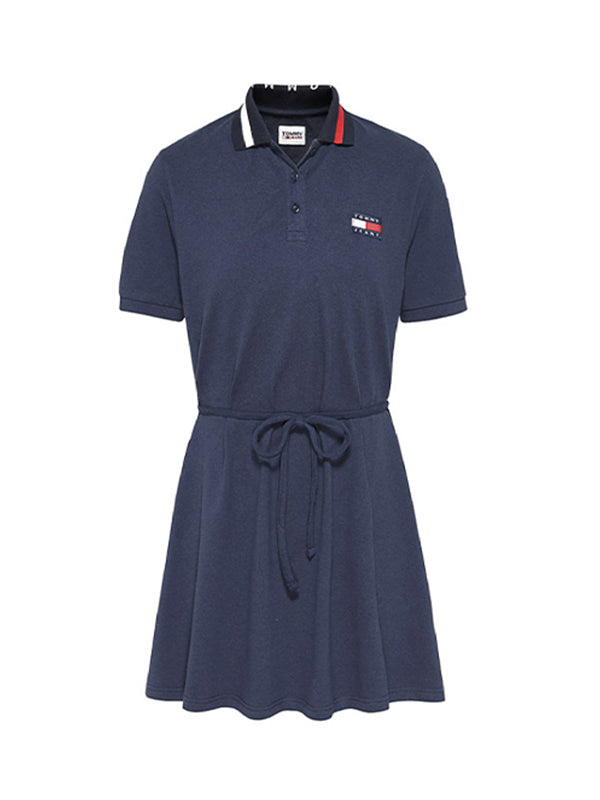 Tjw Flared Flag Polo Twilight Navy / L