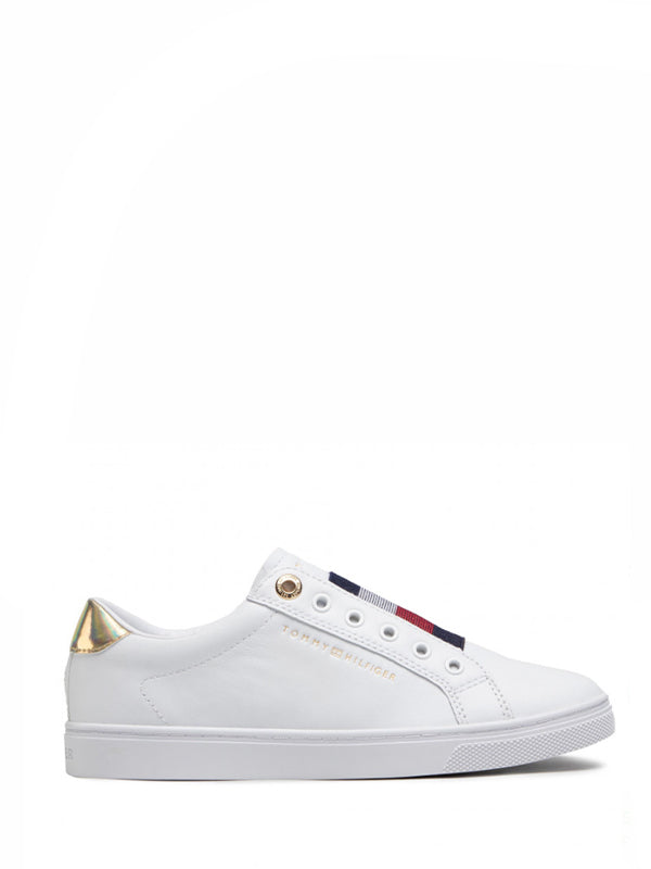 Th Elastic Slip On S White / 36