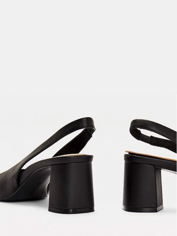 Feminine Sling Back Black / 36