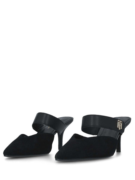 Feminine Mid Heel Mu Black / 36