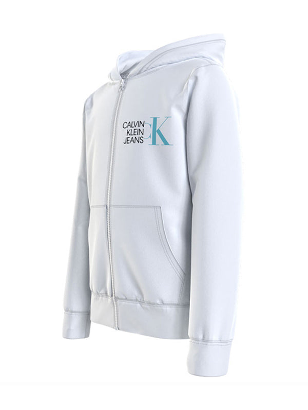 Hybrid Logo Zip Thro Bright White / 10