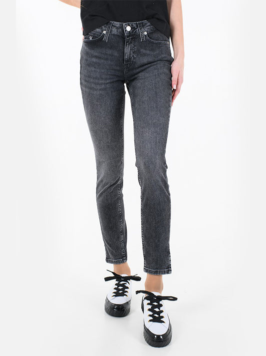 Mid Rise Skinny Ankl Denim Grey / NI30