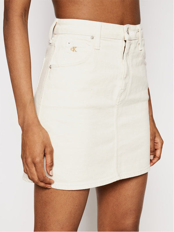 High Rise Mini Skirt Denim Light / NI30