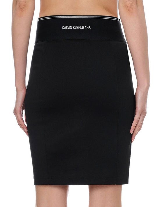 Milano Bodycon Elast Ck Black / L