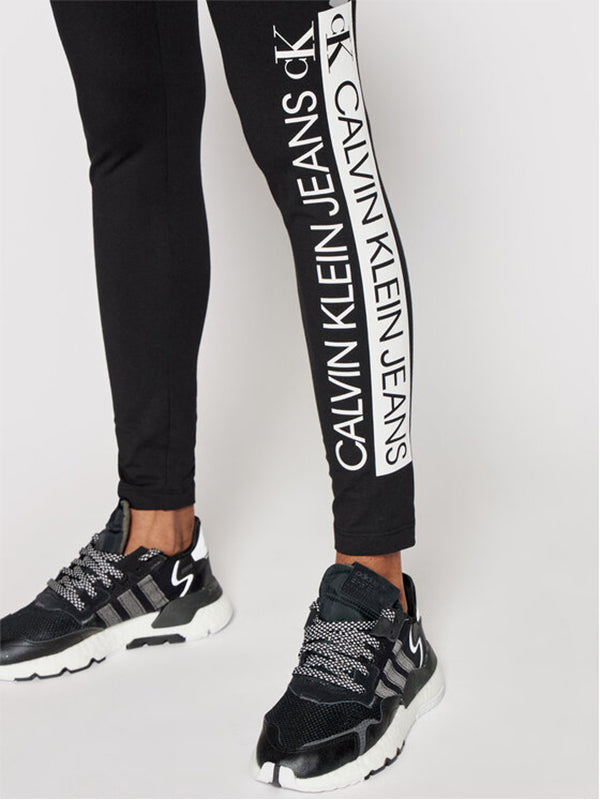 Mirrored Logo Leggin Ck Black / L