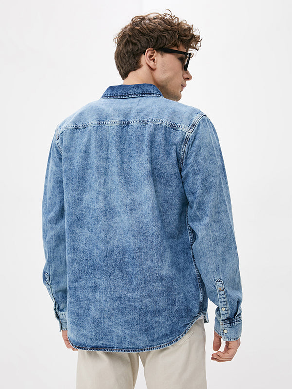 Modern Western Shirt Denim Light / L