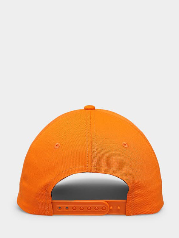 Monogram Cap Embro Vivid Orange / OS