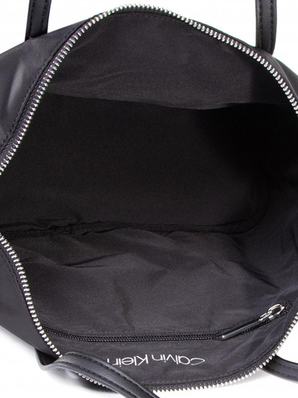 Shopper W/Zip Sm Ck Black / OS