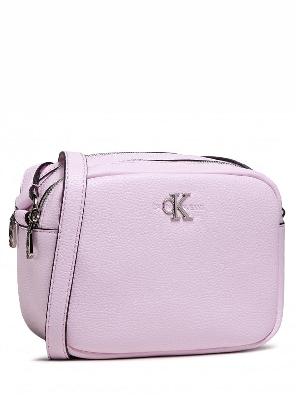 Double Zip Crossbody Pearly Pink / OS